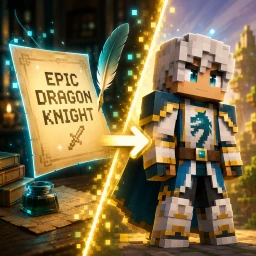 Text → Skin bei Photo2Skin